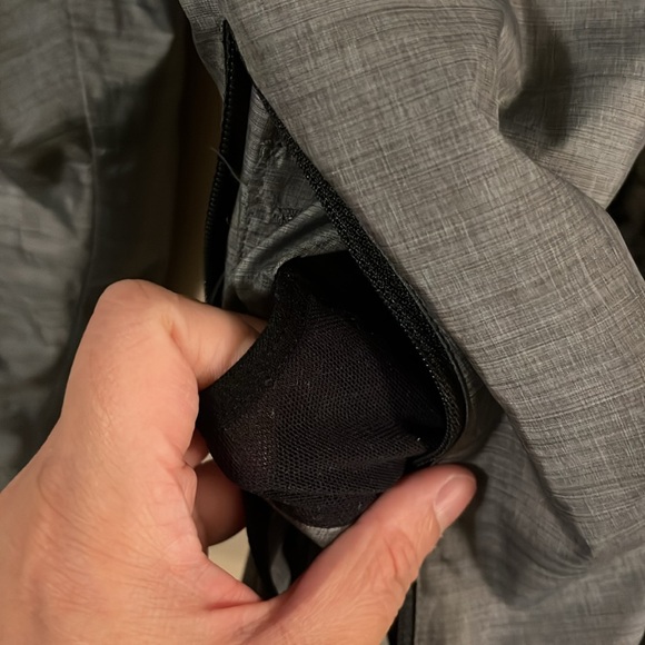 Nike Gray High Collar Lughtweight Jacket Convertible Vest XS - Picture 14 of 16